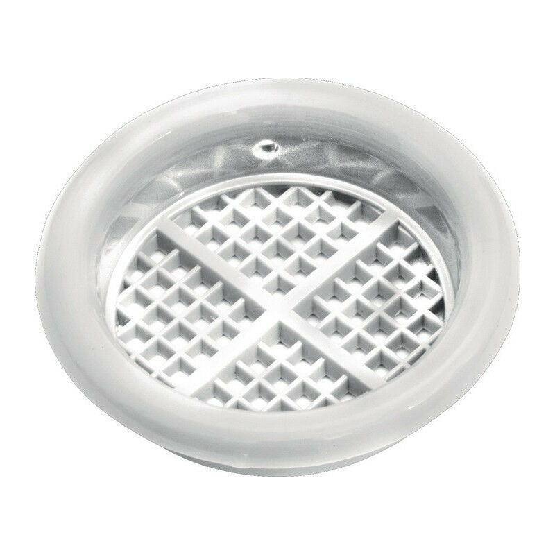 

Roseta de ventilación diámetro 40mm plástico blanco para dejar entrar (Por 50)