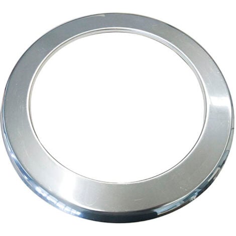 MBM Roseta redonda de conducto de humos para estufa de caldera de pellets acero inoxidable diámetro 300 mm.