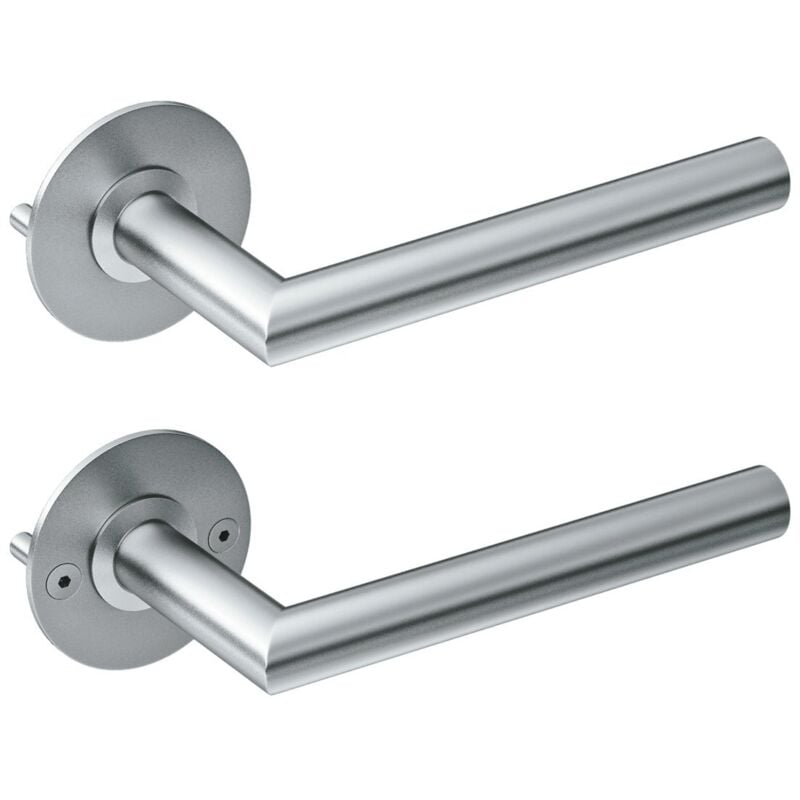 Artitec- Rosace Slimface 0101006-X modèle Tessa 16 mm Acier inoxydable mat