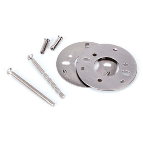 Roseta tapagujeros para pomo  Latón  Dorado  Universal