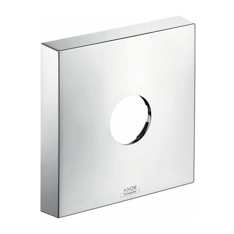 

Rosetón cuadrado 33 mm para grifo empotrado 1 orificio cromado