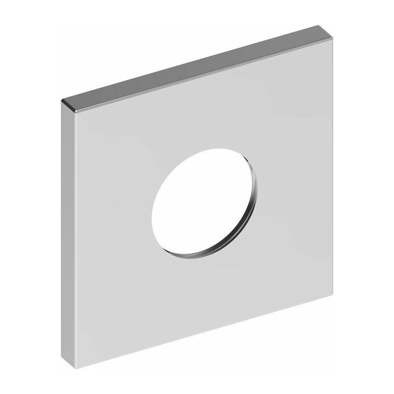 

Rosetón de pared IXMO 105 x 105 mm, cuadrado, de latón niquelado pulido KEUCO