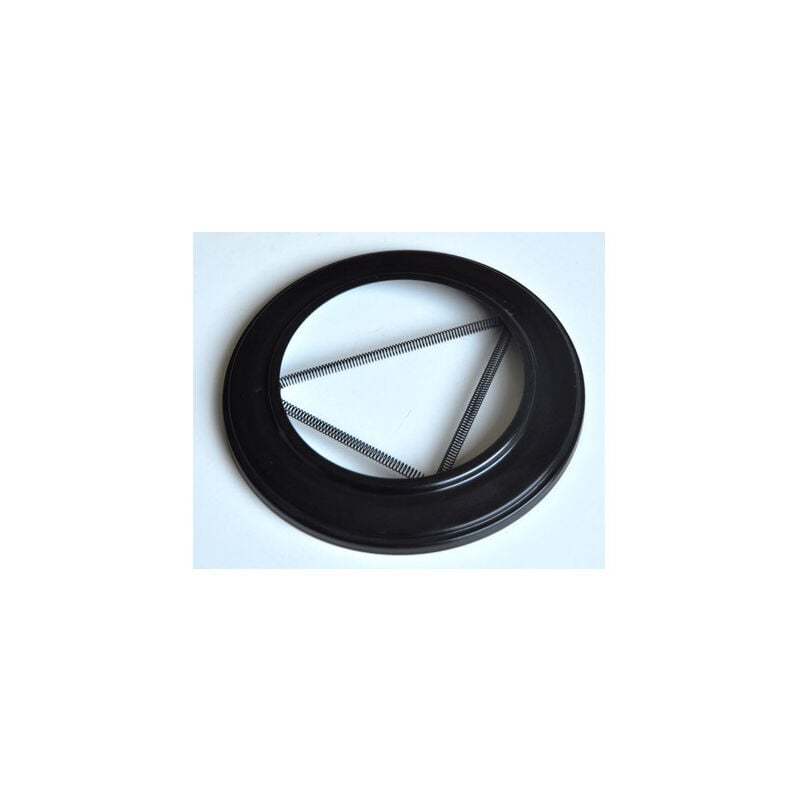 

Roseton embellecedor vitrificado negro 150 MM Fr