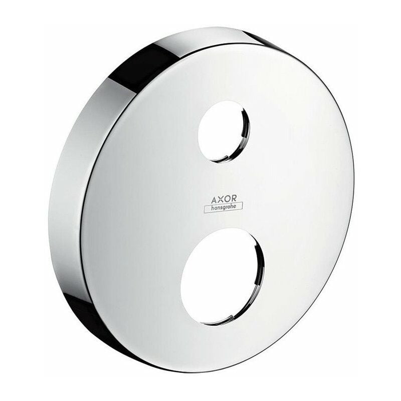 

Rosetón redondo de 33 mm para herrajes ocultos 2 orificios cromados