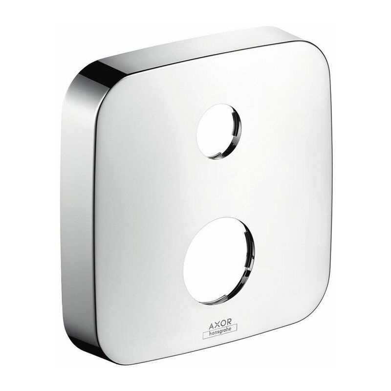 

Rosetón SoftCube de 33 mm para herrajes empotrados de 2 orificios cromado