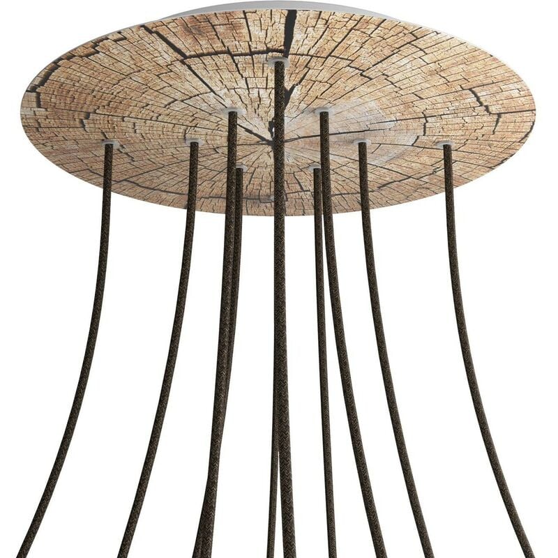 

Rosetón XXL Rose-One redondo, diámetro 400 mm con 10 agujeros y 4 agujeros laterales - PROMO | Tronco - Tronco