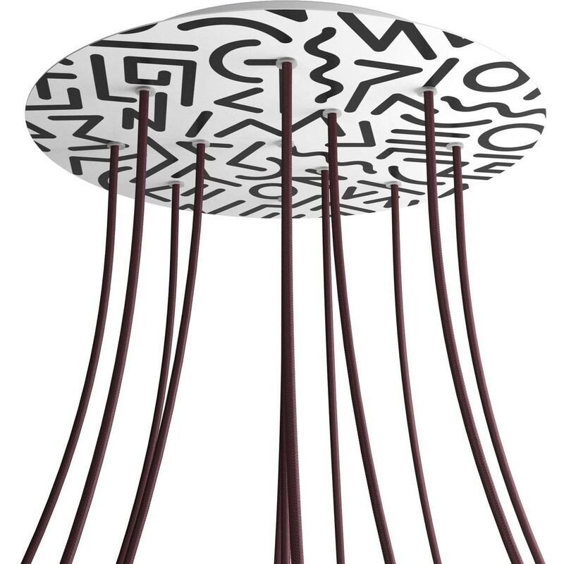 

Rosetón XXL Rose-One redondo, diámetro 400 mm con 12 agujeros y 4 agujeros laterales - PROMO | Street Art - Street Art