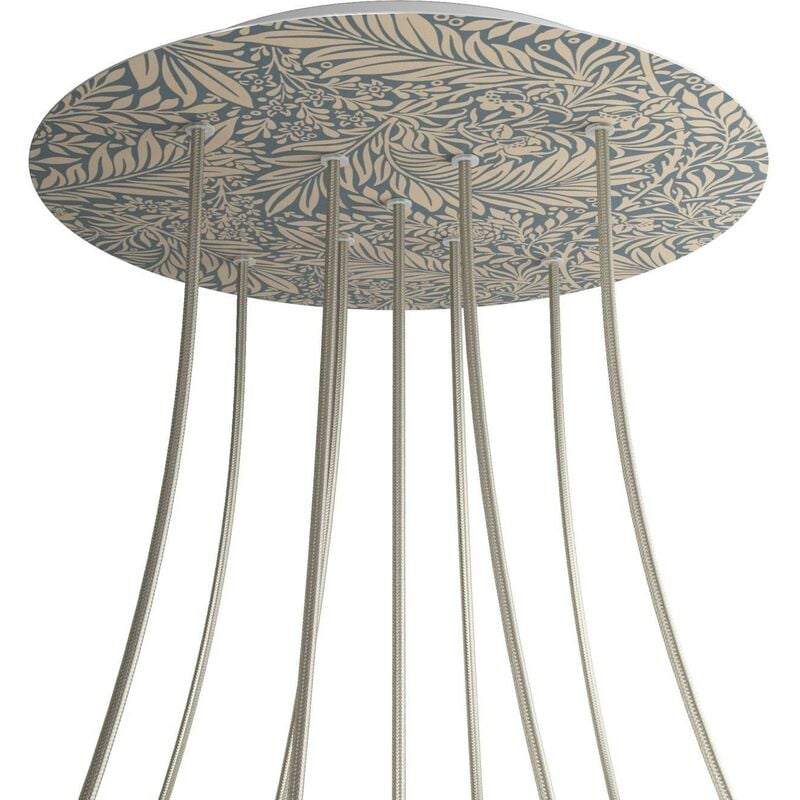 

Rosetón XXL Rose-One redondo, diámetro 400 mm con 9 agujeros en X y 4 agujeros laterales - PROMO | Damasco - Damasco