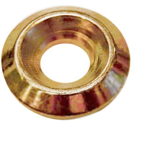 Rosetta conica vite legno diametro 8 mm, 16 pezzi