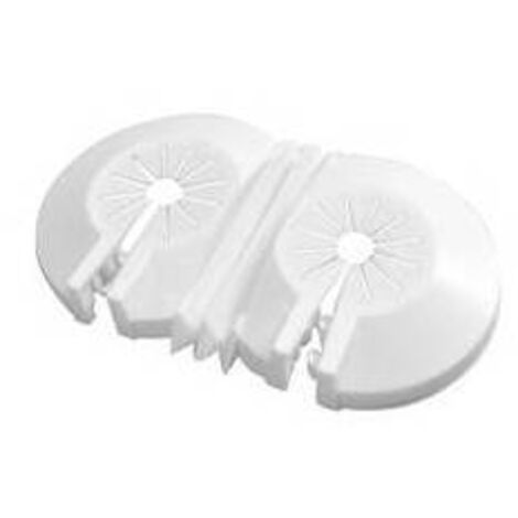 ROSETTA MATERIALE PLASTICO UNIVERSALE DOPPIA Diam. 10-22 mm DK
