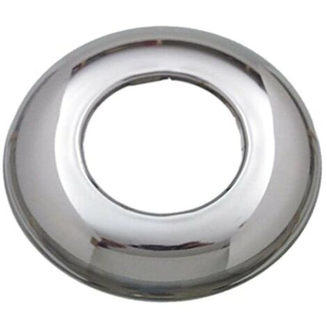 ROSETTA PER RUBINETTO 1/2 x H10MM - INACCIAIO CROMATO