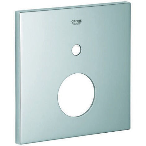 Rosetta quadrata Grohe 48435 per EMH-FMS con 2 deviatori cromati