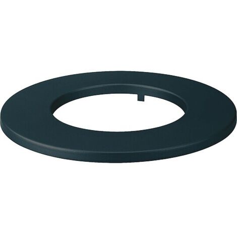 Rosette Ø 150 mm, lackiert, schwarz, Randbreite 60 mm