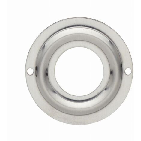 Rosette Ø16 mm Edelstahl DOM METALUX für Dreschmaschine - F345896000