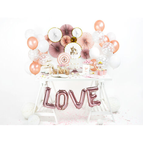 Rosette decorative, bianche (1 confezione / 3 pezzi)
