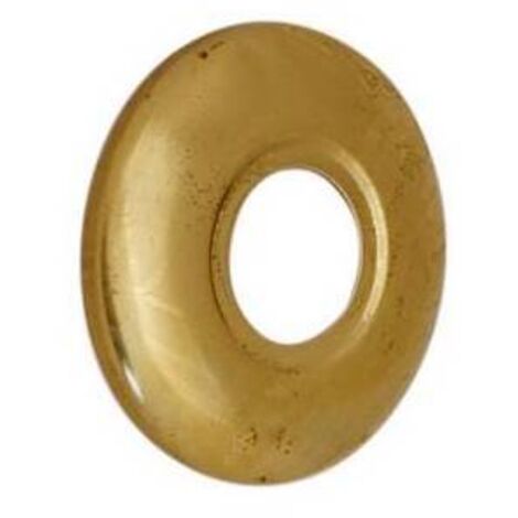 Rosette jaune pour robinet