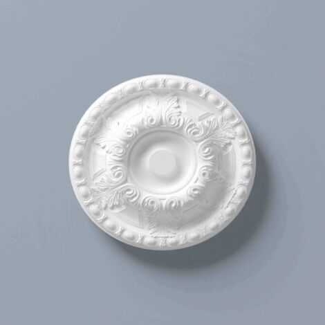 Rosette NMC R8 ARSTYL Noel Marquet Zierelement Zeitloses Klassisches Design weiß Ø 49,5 cm