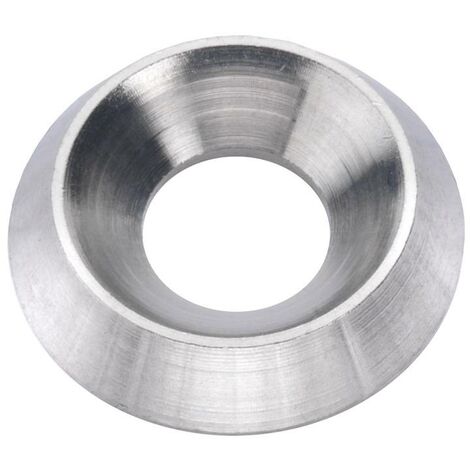 Rosetten 4 mm, 15 Stück, Edelstahl A4 Rosetten