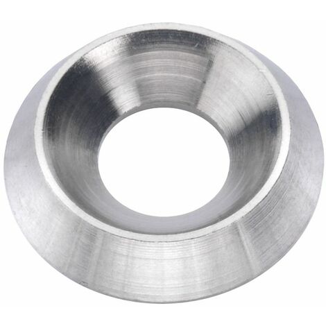 Rosetten 6 mm, 8 Stück, Edelstahl A4 Rosetten