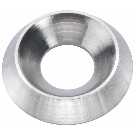 Rosetten 8 mm, 6 Stück, Edelstahl A4 Rosetten