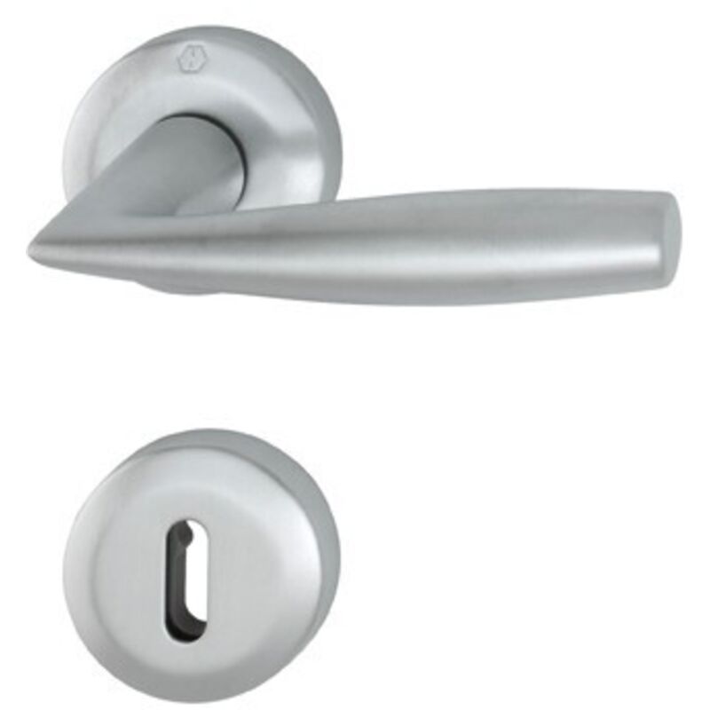 Hoppe - Poignée rosace M1515/23KV/23KVSGRT- F41-R 8 ob