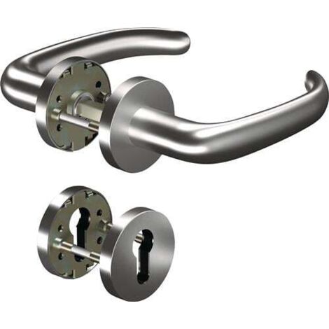 Rosettengrt.CORE+8999 8mm/6501/6612 PZ AL Alu.U-Form DIN L/R D/D