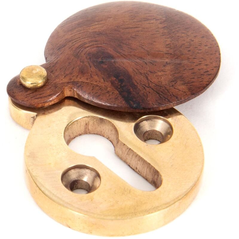From The Anvil - Rosewood 30mm Round Escutcheon