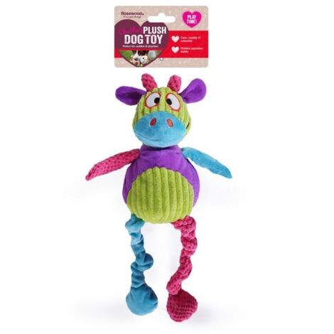 Rosewood Chloe Cow Plush Dog Toy - 267379