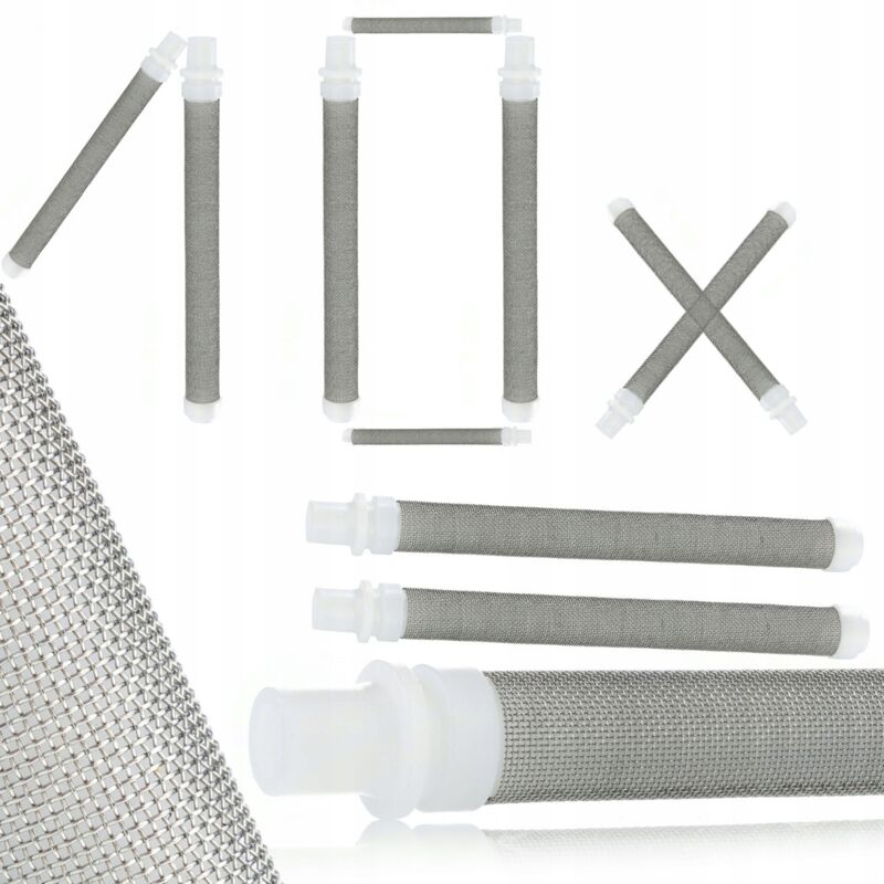 Rosfix 10x Filtro a dita bianco da 60 mesh per un'unità di verniciatura