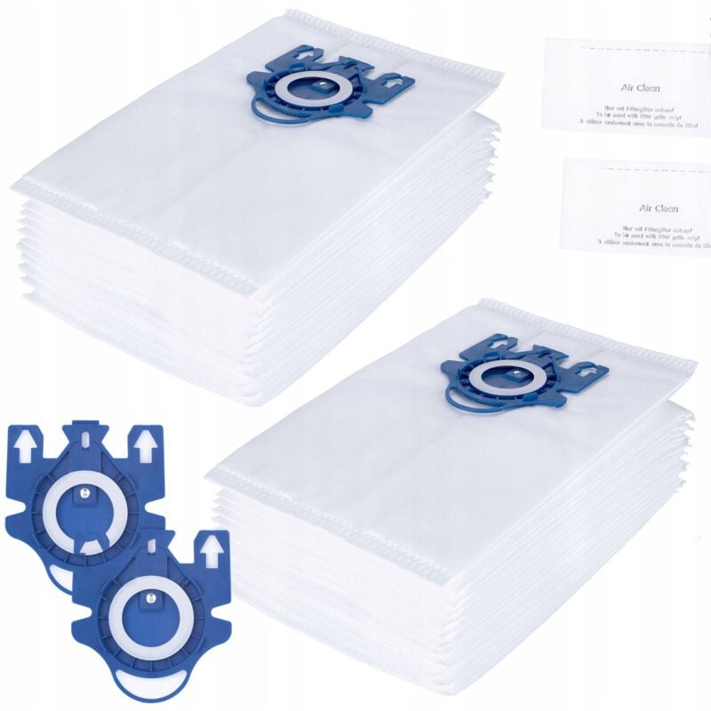 Rosfix 24 Sacchetti + 4 filtri per aspirapolvere Miele, Ariston, Hoover