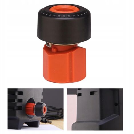 Rosfix Adaptateur ClickFit M22 – Raccord Click vers Filetage M22x1,5  12 mm / 20,4 mm / 48 mm  Accessoire Universel pour Nettoyeurs Haute Pression