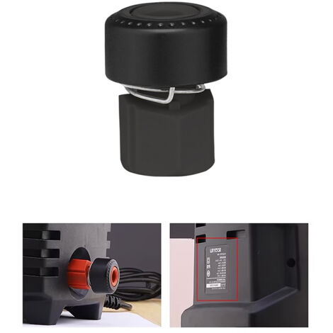 Rosfix Adaptateur ClickFit M22x1,5 – Raccord Rapide pour Nettoyeur Haute Pression  Entrée Filetée M22 Femelle  Sortie Click  compatible avec nettoyeur Nilfisk Série 5