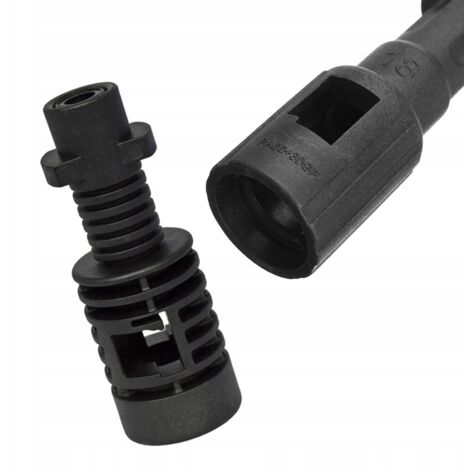 Rosfix Adaptateur pour Nettoyeur Haute Pression – Raccord Baïonnette Kärcher K vers Filetage Bosch Ancien Type Plastique Résistant Installation Facile Accessoire de Lavage