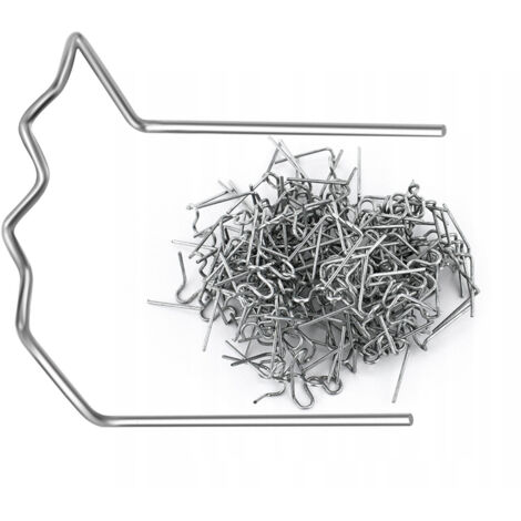 Rosfix Agrafes Plastique 90° 0,8mm – Lot de 100  Haute Résistance  Pour Réparation Automobile, Projets DIY, Prototypage  Accessoire de Soudure Plastique
