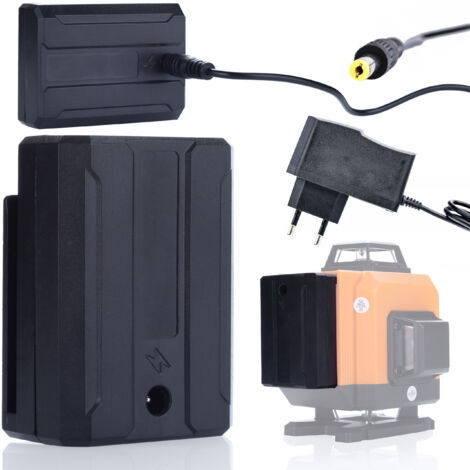 Rosfix Batterie pour niveau laser Rosfix + Chargeur pour batterie de niveau laser Rosfix