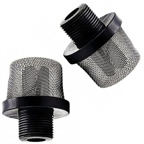Rosfix Filtre d’Aspiration 32 Mesh – Acier Inoxydable Haute Précision  Installation Facile  compatible avec pistolet à peinture Graco GX21, XR5–XR9, ProX7–ProX9