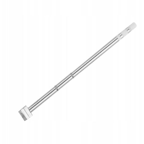 Rosfix Grot de Soudure T12-1401 – Pointe Spatule 10,4 mm avec Chauffage Intégré  290–300°C  Pour Nettoyage de Pads BGA PCB  Compatible Stations T12  Accessoire Soudure