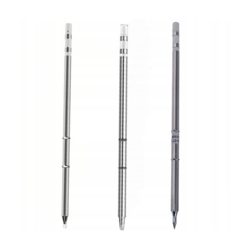 Rosfix Punta di saldatura con riscaldatore integrato T12-IL+Punta di saldatura con riscaldatore integrato T12-BC4+Punta di saldatura con riscaldatore