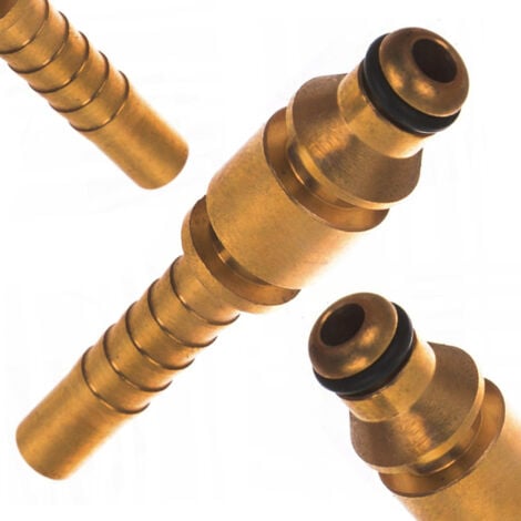 Rosfix Raccord à Sertir DN6 – Connecteur Rapide pour Tuyau 6 mm compatible avec nettoyeur haute pression Nilfisk C–P, Stihl RE 88–RE 130 Accessoire Durable