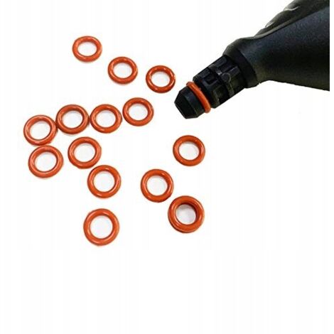 Rosfix Set Joints Silicone 10 Pièces – Résistants à la Chaleur  Ø21mm  Sécurité Vapeur  compatible avec nettoyeur vapeur Kärcher SC1–SC5, SG4/4, SI4  Accessoire Entretien