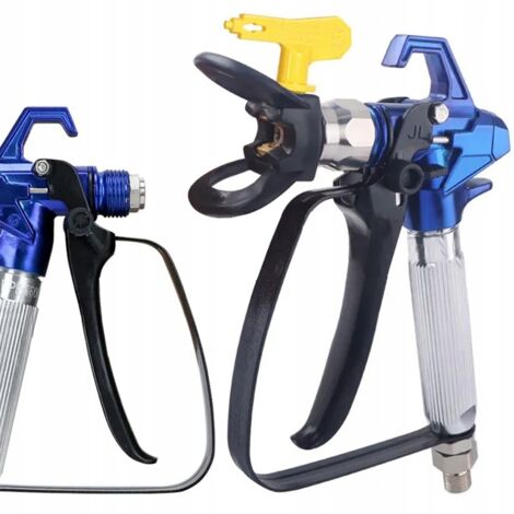 Rosfix Set Pistolet à Peinture UltraSpray BlueJet BJ1 – Buse 517, 3000 PSI, Filetage 1/4" Filtre Intégré Pour Peinture Murale, Meubles Accessoire pour Pulvérisateur