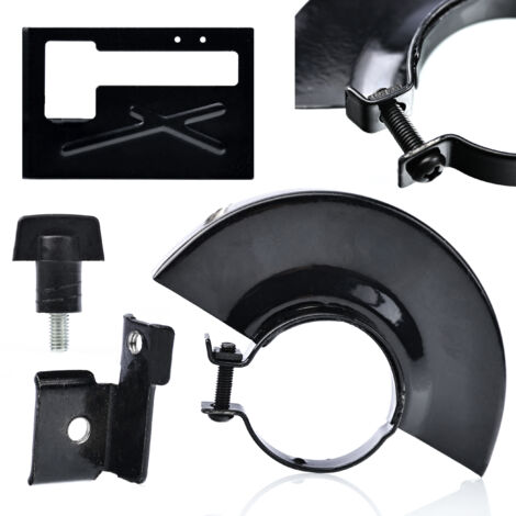 Rosfix Support de Meuleuse d’Angle – Guide de Découpe et de Ponçage Précis  Métal Résistant 136x90mm  Sécurité et Stabilité  Accessoire pour Meuleuse d’Angle