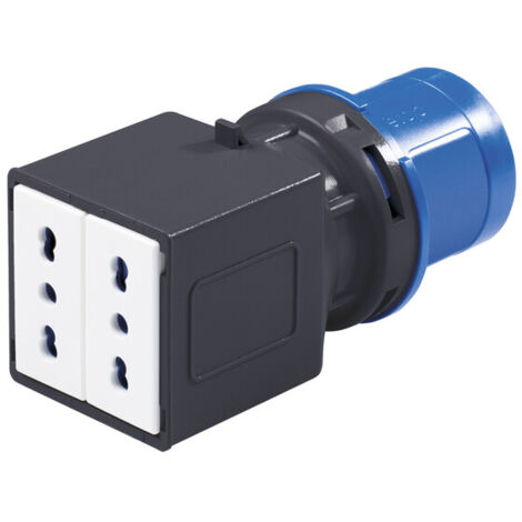 ROSI 1864 ADATTATORE CE220-2 BIPASSO IP20- 1,0 pz