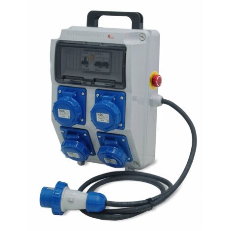 ROSI 2240E-PF QUADRO ELETTRICO 4P CE 220V PULS EMER