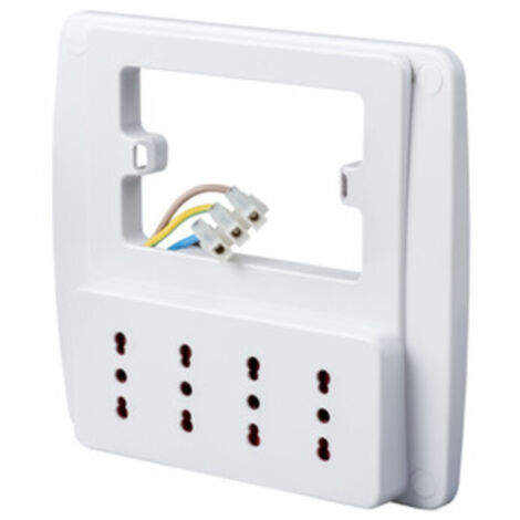 ROSI 94130 MULTIPRESA DA PARETE SMART 4PR BIP 1 PZ