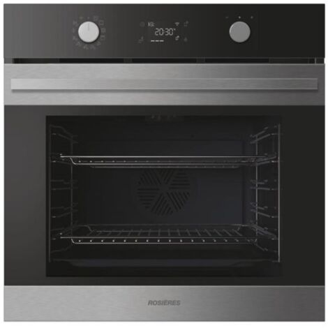 Rosieres – Four chaleur tournante 78L – Nettoyage pyrolytique et hydrolytique – 12 programmes de cuisson – Classe A++ – RO6H3B3YTX