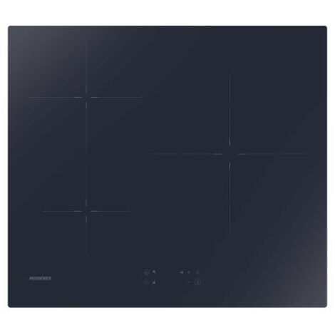 Rosieres – Plaque induction 3 foyers 3600W vitrocéramique 59cm – Commandes tactiles – Minuteur, sécurité enfant – RI633CM1