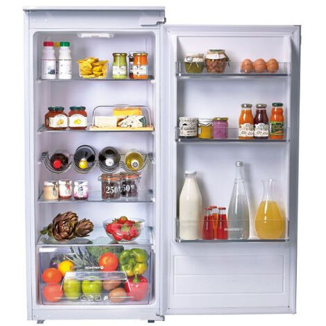 Rosieres – RSLP122N Réfrigérateur 1 porte encastrable 122 cm – Capacité 197 L – Niveau sonore 37 dB – Classe E – Éclairage LED - RSLP122N-ROSIERES