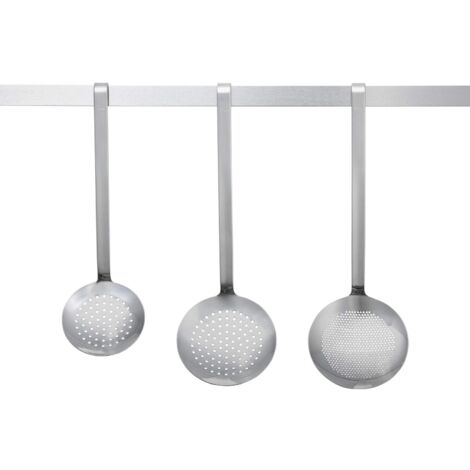 Rosle 10050 - Schiumarola 32 cm, piatta con fori grandi
