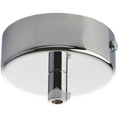 Rosone 1 Luce In Ferro Cromato Diametro 8 Cm